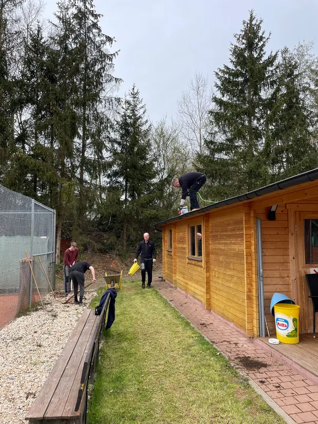 Impression vom Vereinsleben des TC Grün-Weiß Elz